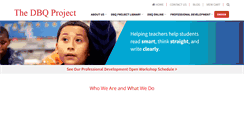 Desktop Screenshot of dbqproject.com